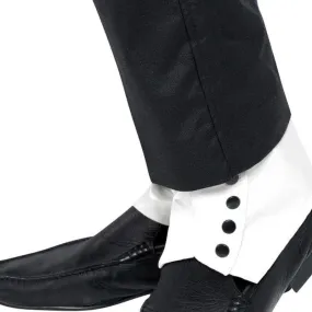 20s Spats Adult White