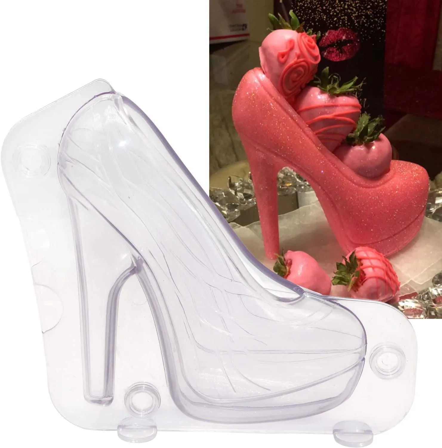 3D High Heel Platform Stiletto Shoe