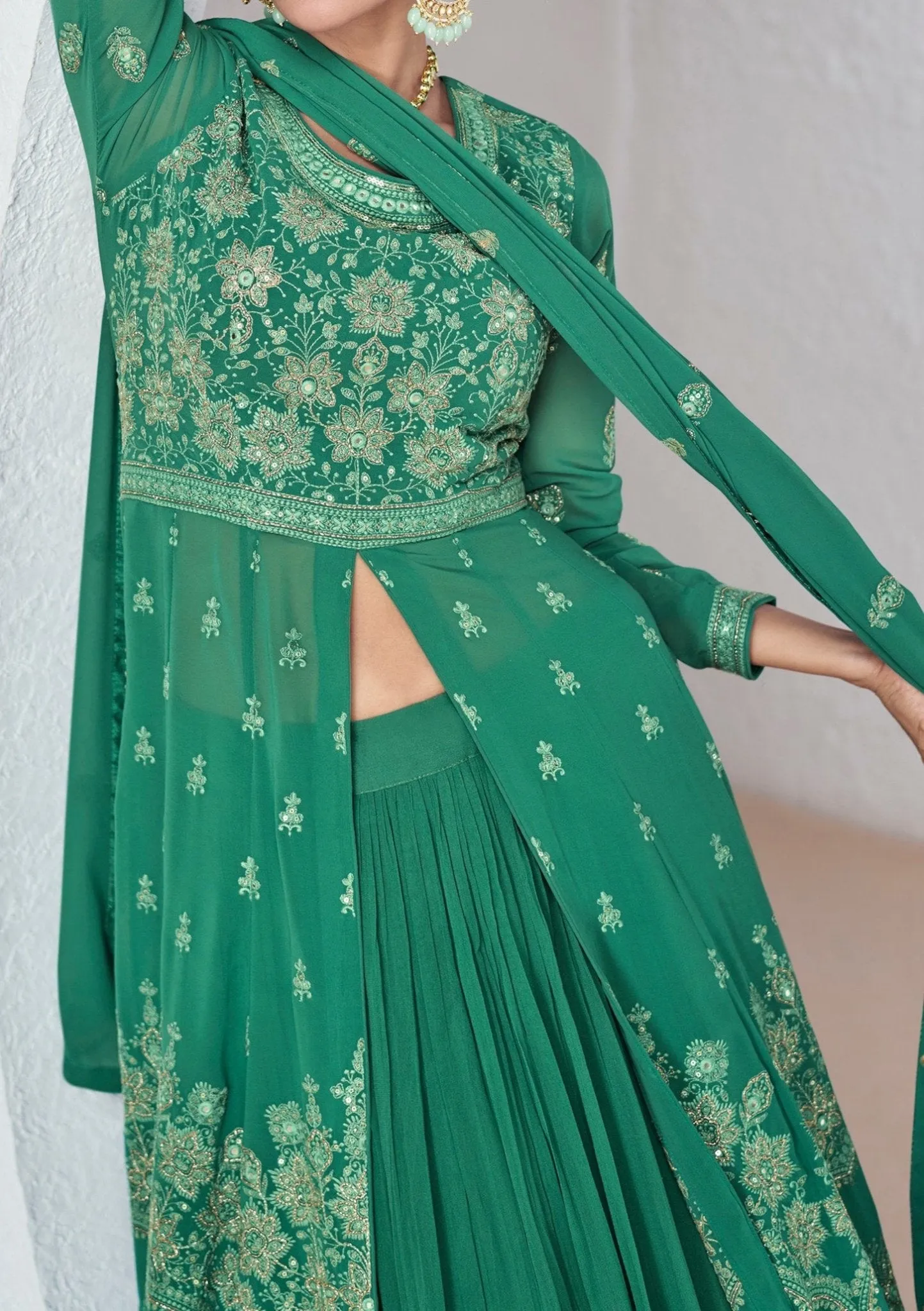 Aashirwad Sabina Party Wear Anarkali Suit