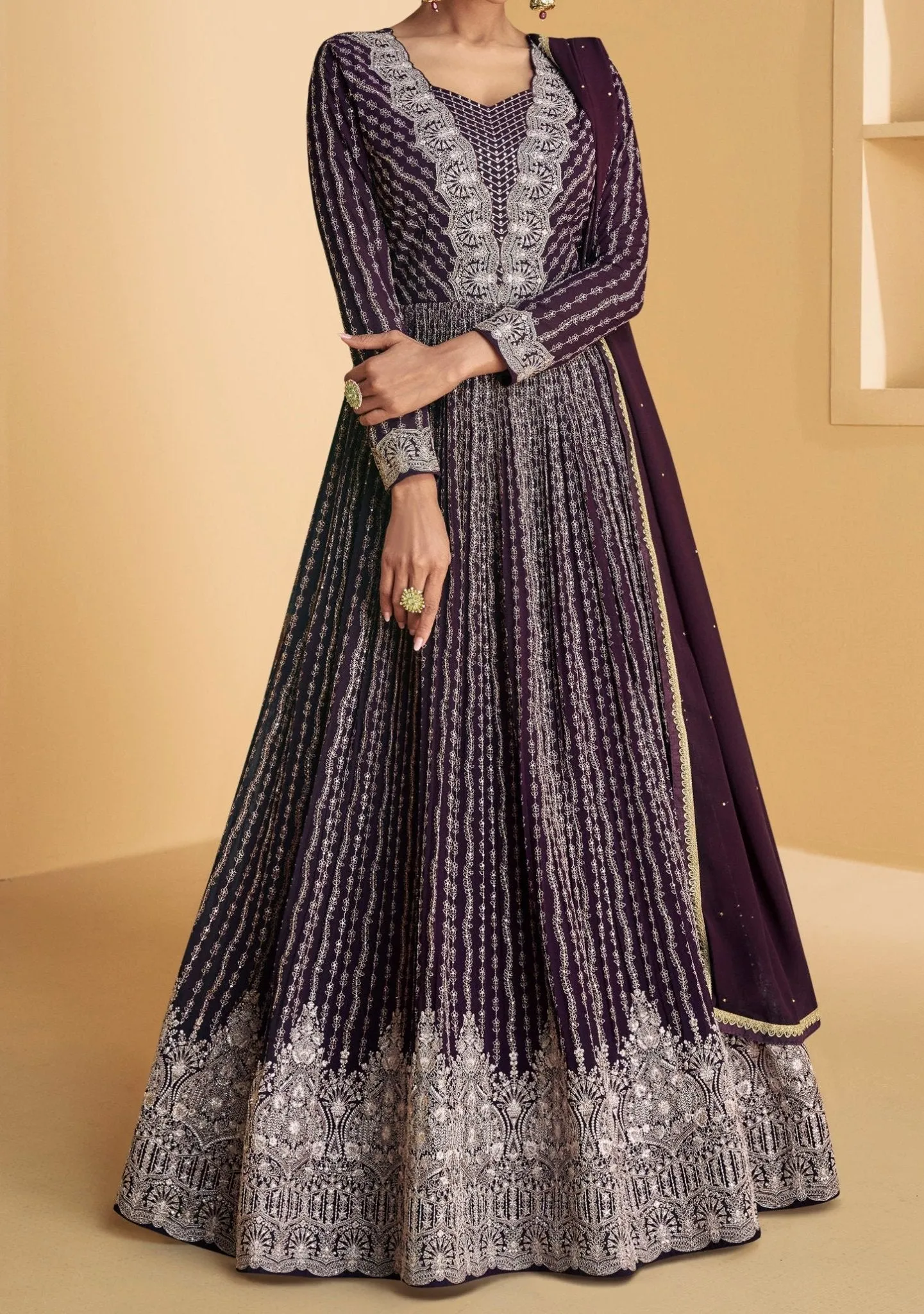 Aashirwad Tareef Party Wear Anarkali Suit