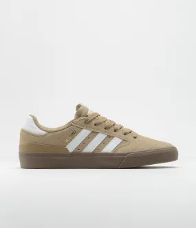 Adidas Busenitz Vulc II Shoes - Cardboard / Chalk White / Gold Metallic