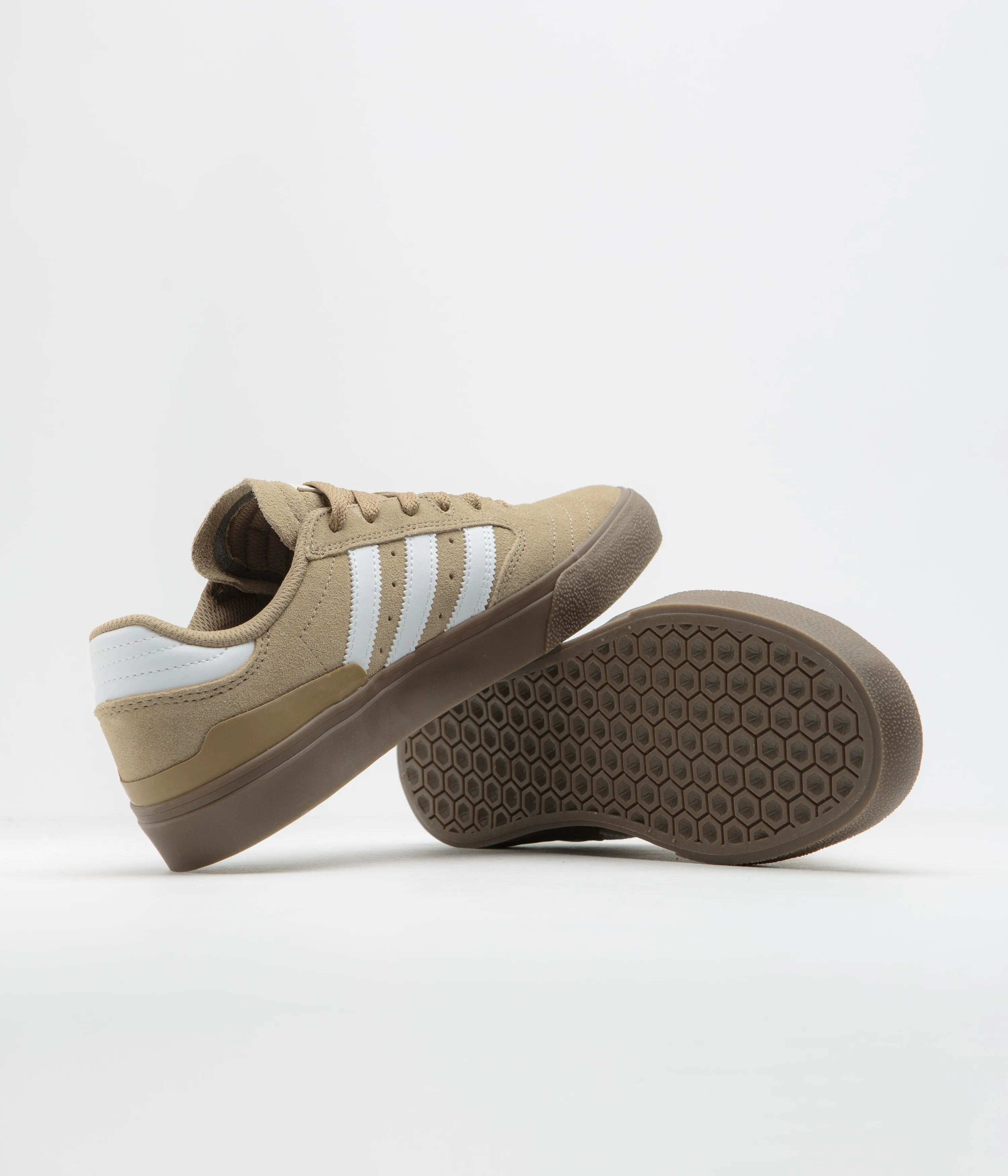 Adidas Busenitz Vulc II Shoes - Cardboard / Chalk White / Gold Metallic