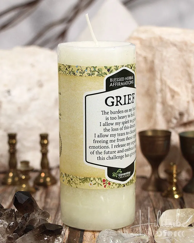 Affirmation Grief Candle