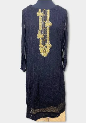 Agha Noor Designer Embroidered Pakistani Kurti