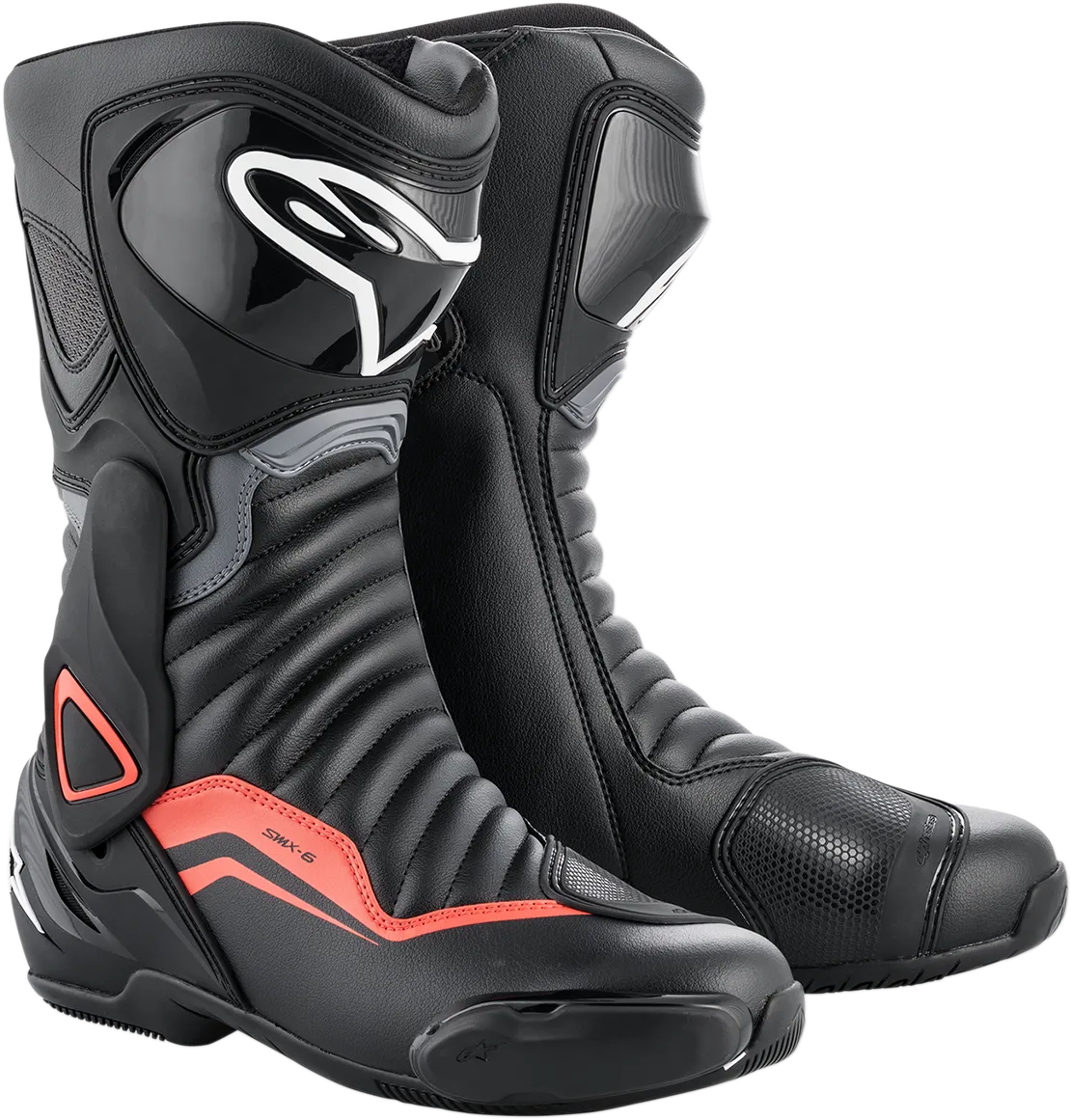 ALPINESTARS SMX-6 v2 Boots - Black/Gray/Red - US 8 / EU 42 2223017-1130-42