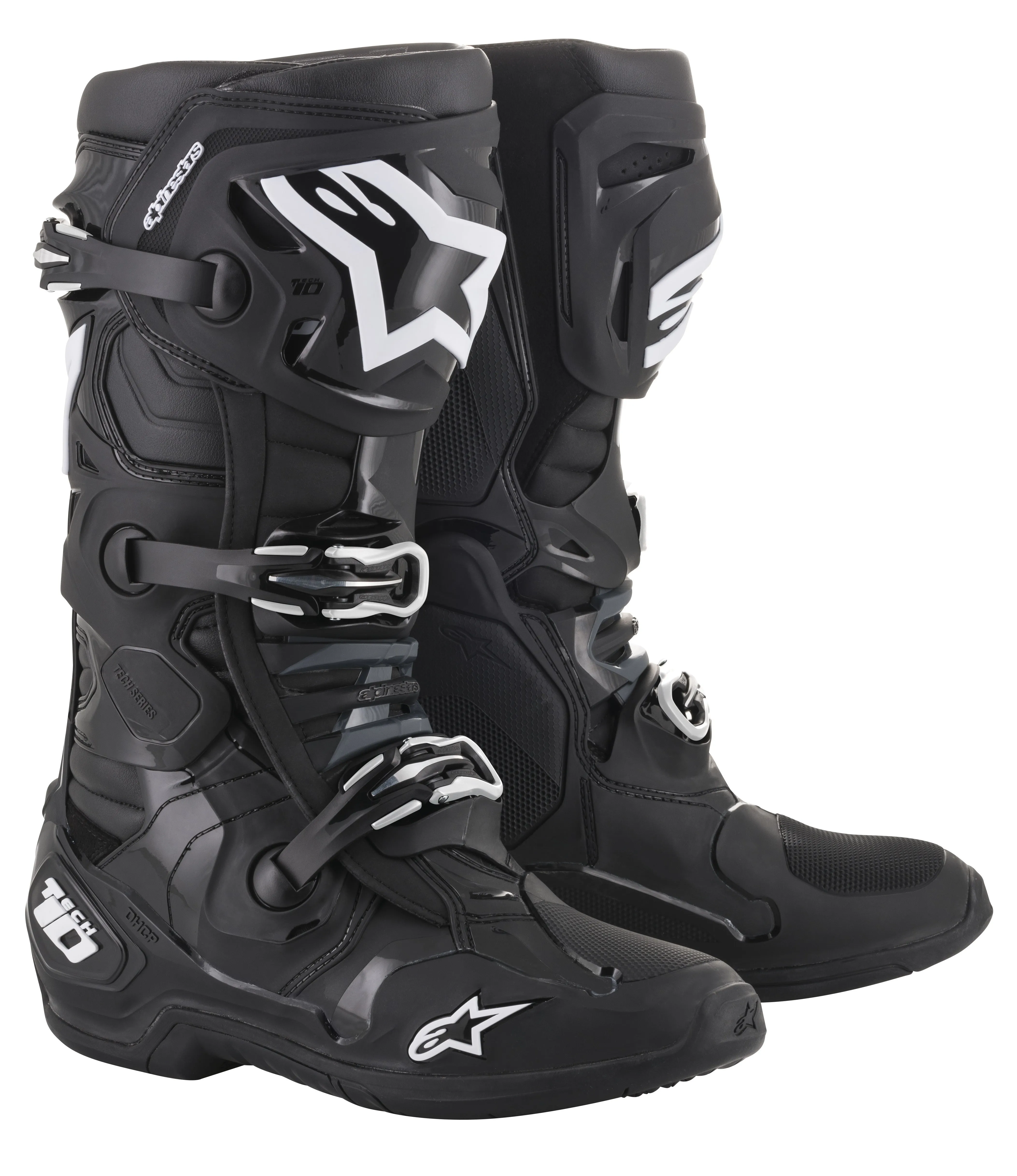 ALPINESTARS TECH 10 BOOTS BLACK SIZE 11 2010020-10-11