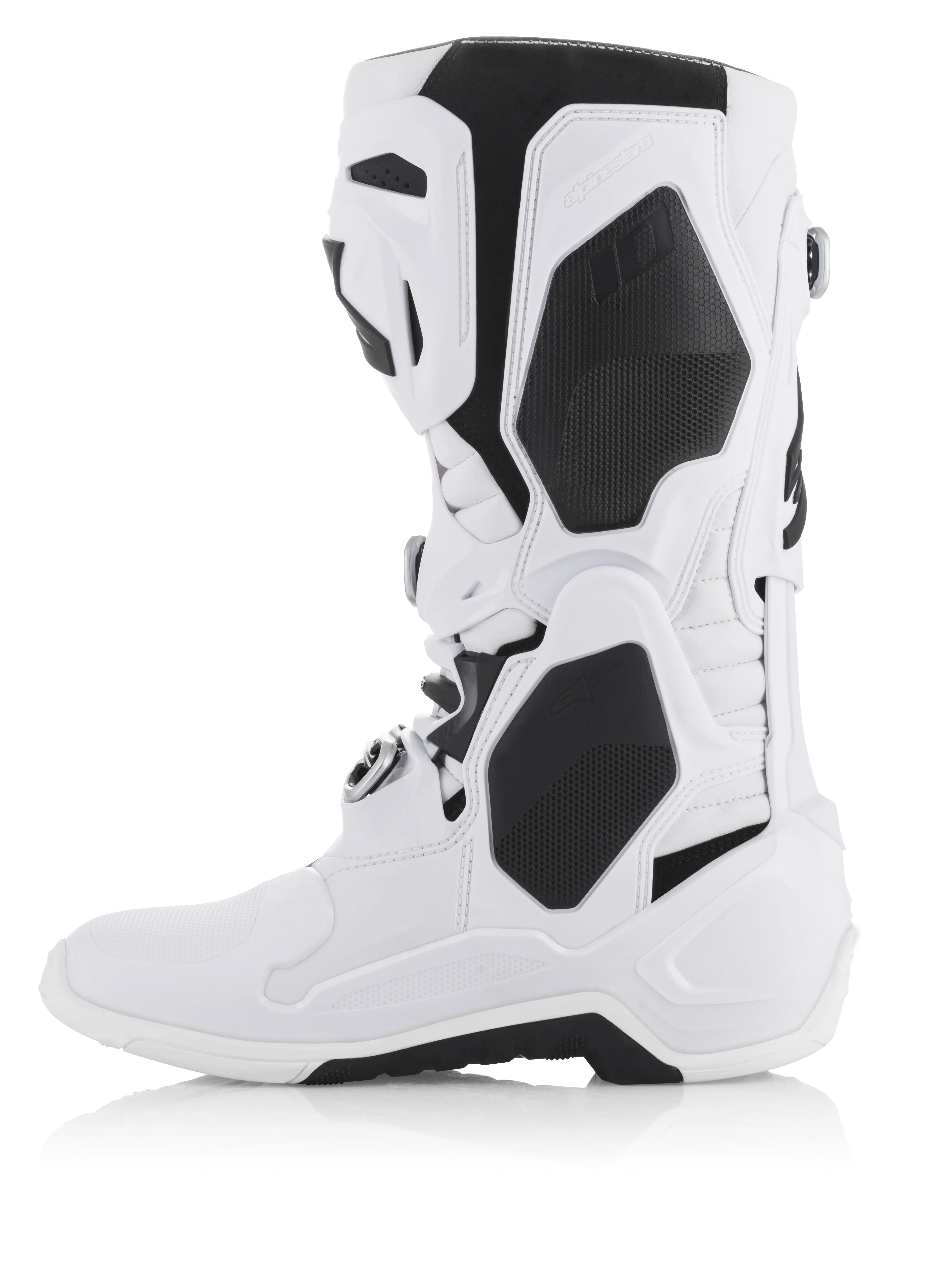 ALPINESTARS TECH 10 BOOTS WHITE SIZE 07 2010020-20-7