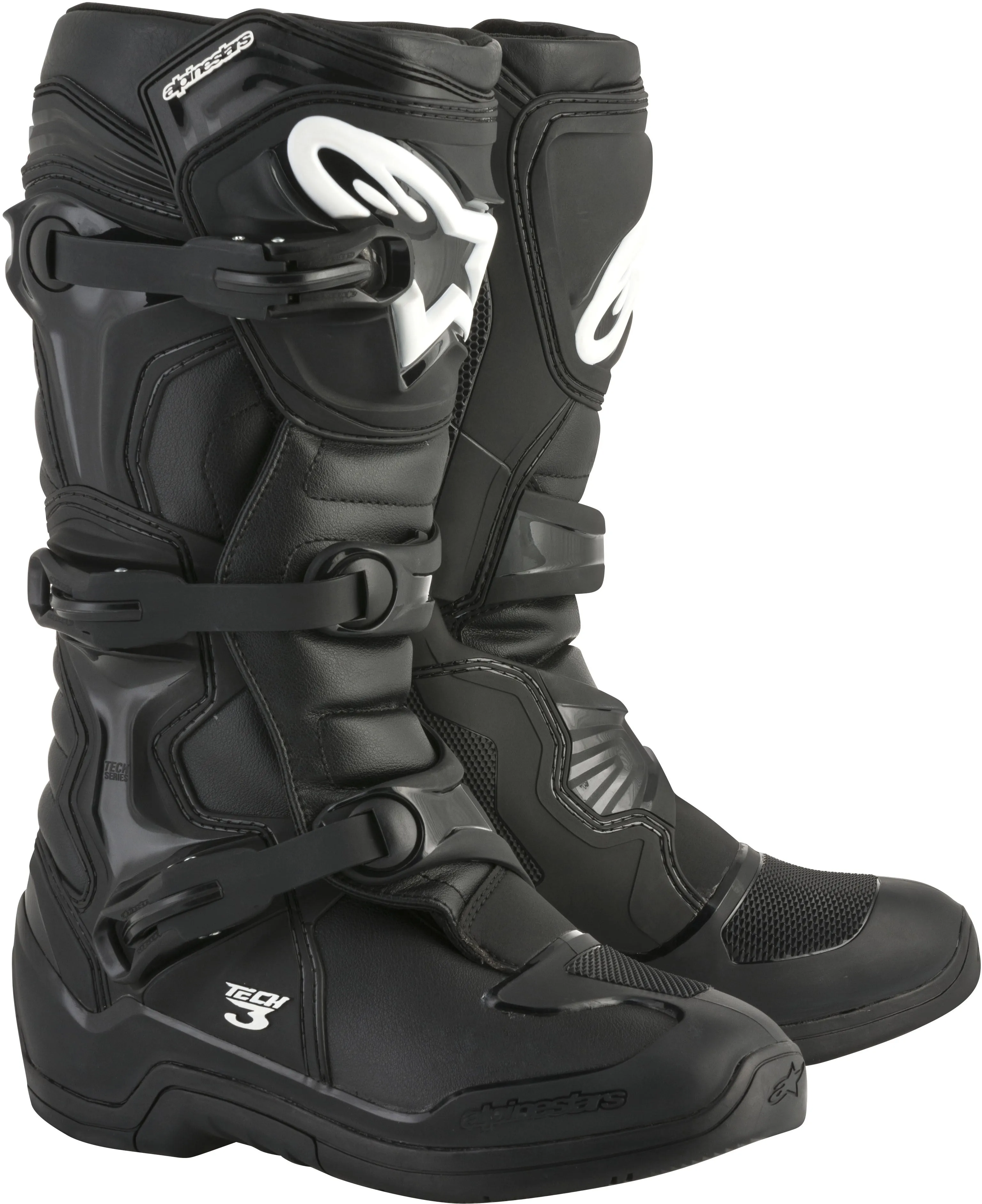 ALPINESTARS TECH 3 BOOTS BLACK SZ 12 2013018-10-12