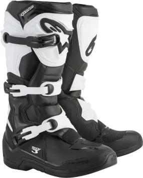 ALPINESTARS TECH 3 BOOTS BLACK/WHITE SZ 15 2013018-12-15