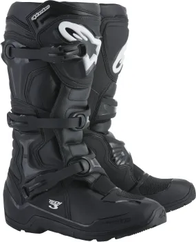 ALPINESTARS TECH 3 ENDURO BOOTS BLACK SZ 07 2013118-10-7