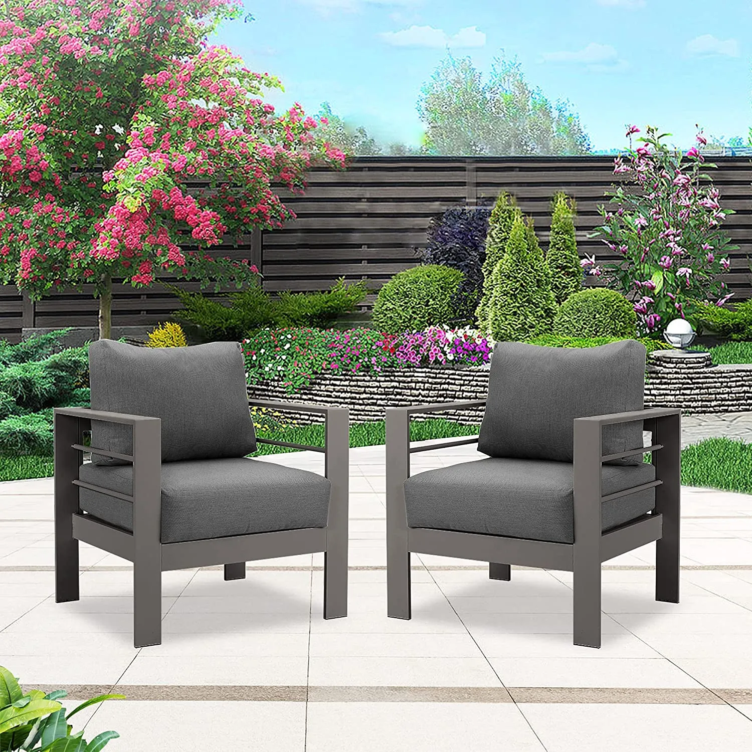 Aluminum Patio Furniture Armchair