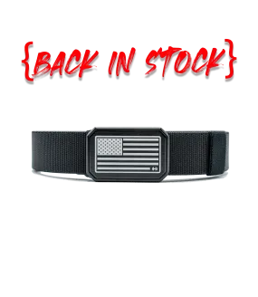 American Flag Logo Belt