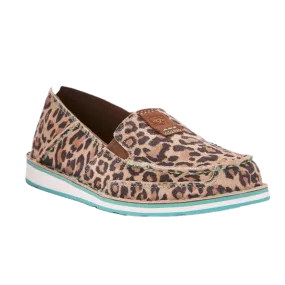 Ariat Ladies Cheetah Slip On Cruiser Shoes 10024769