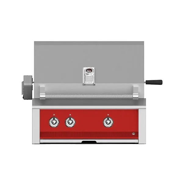 Aspire by Hestan 30" LP Built In Grill with 2 Tubular U-Burners and Rotisserie