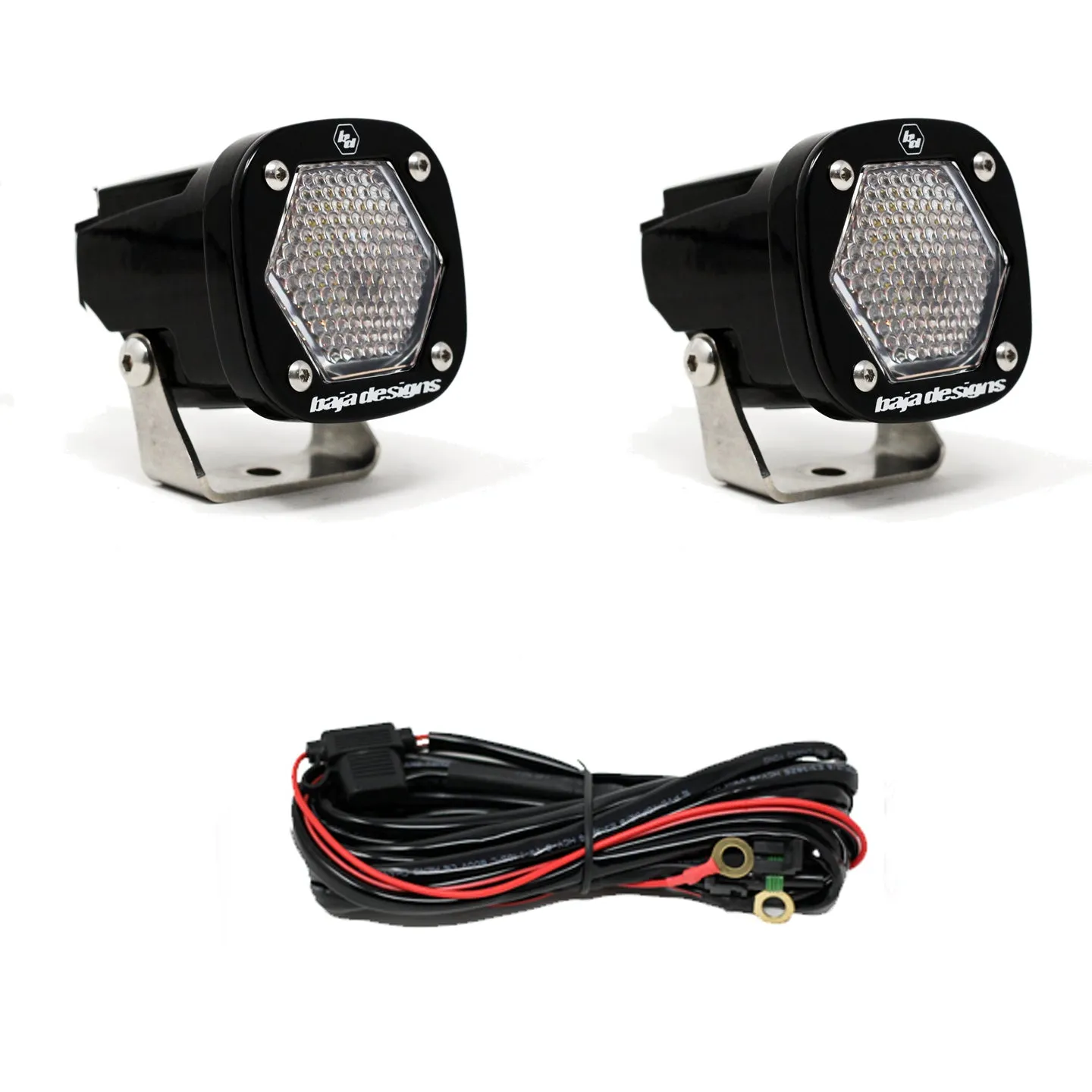 Baja Designs S1 (Pair) - White/Marine Housing