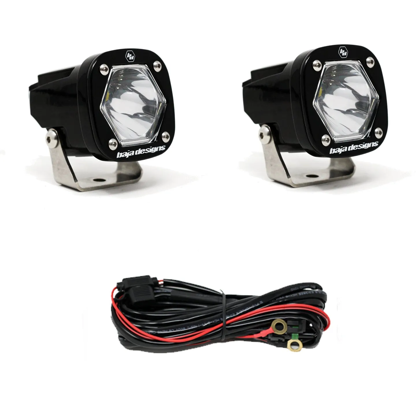 Baja Designs S1 (Pair) - White/Marine Housing