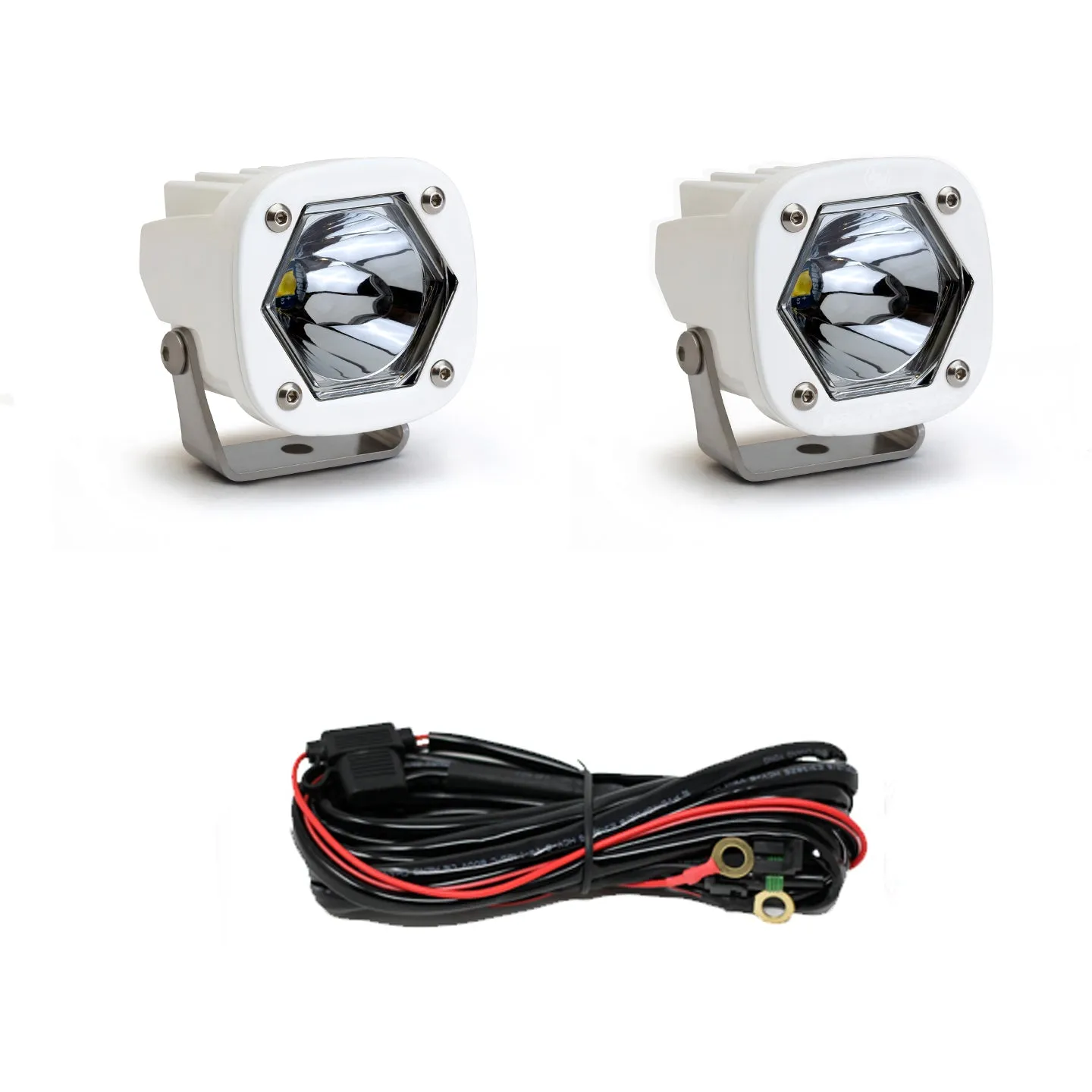 Baja Designs S1 (Pair) - White/Marine Housing