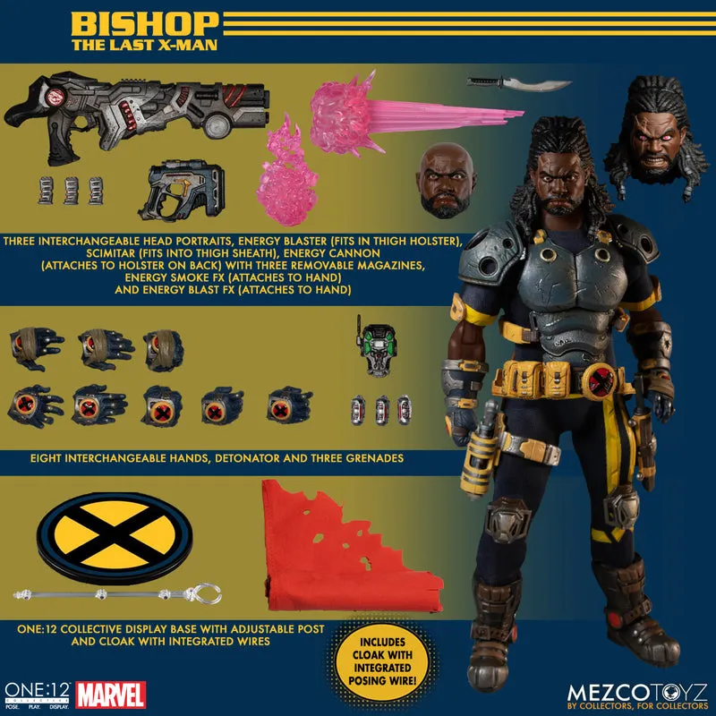 Bishop One:12 Collective action figure by Mezco (X-Men)