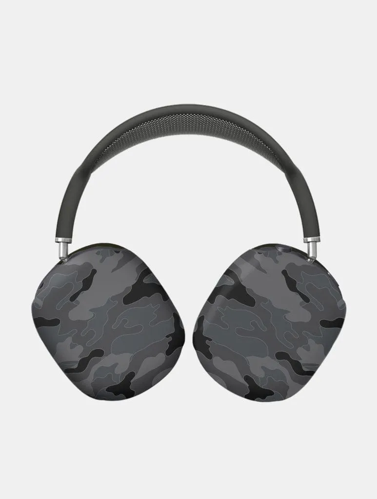 Black Camo AirPods Max Case in Matte