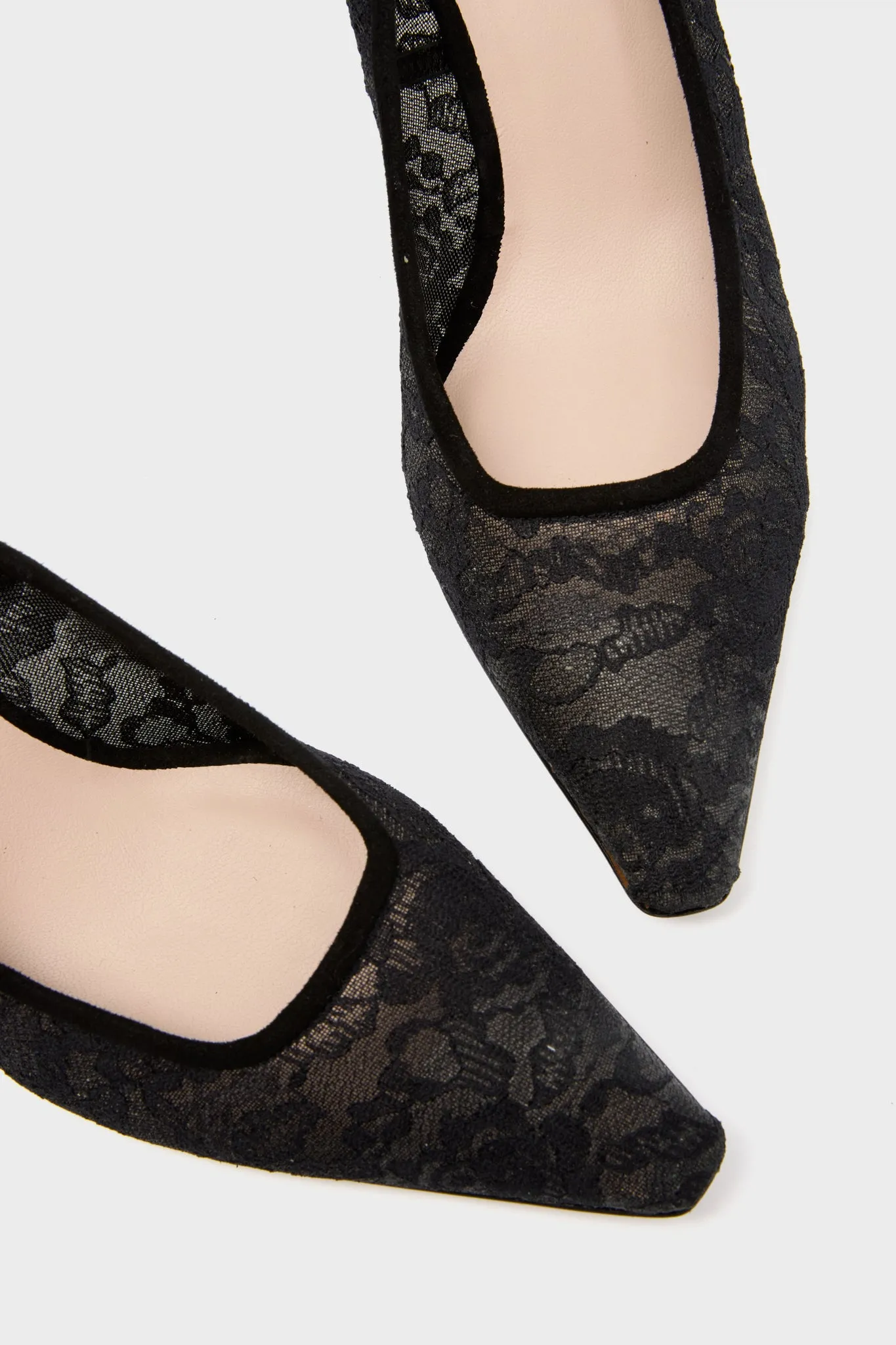 Black Lace Ilana Heels