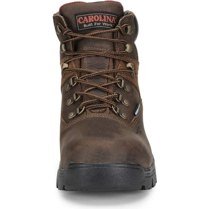 Carolina Men's Hook Dark Brown Waterproof Composite Toe Work Boots CA5537