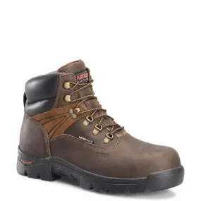 Carolina Men's Hook Dark Brown Waterproof Composite Toe Work Boots CA5537