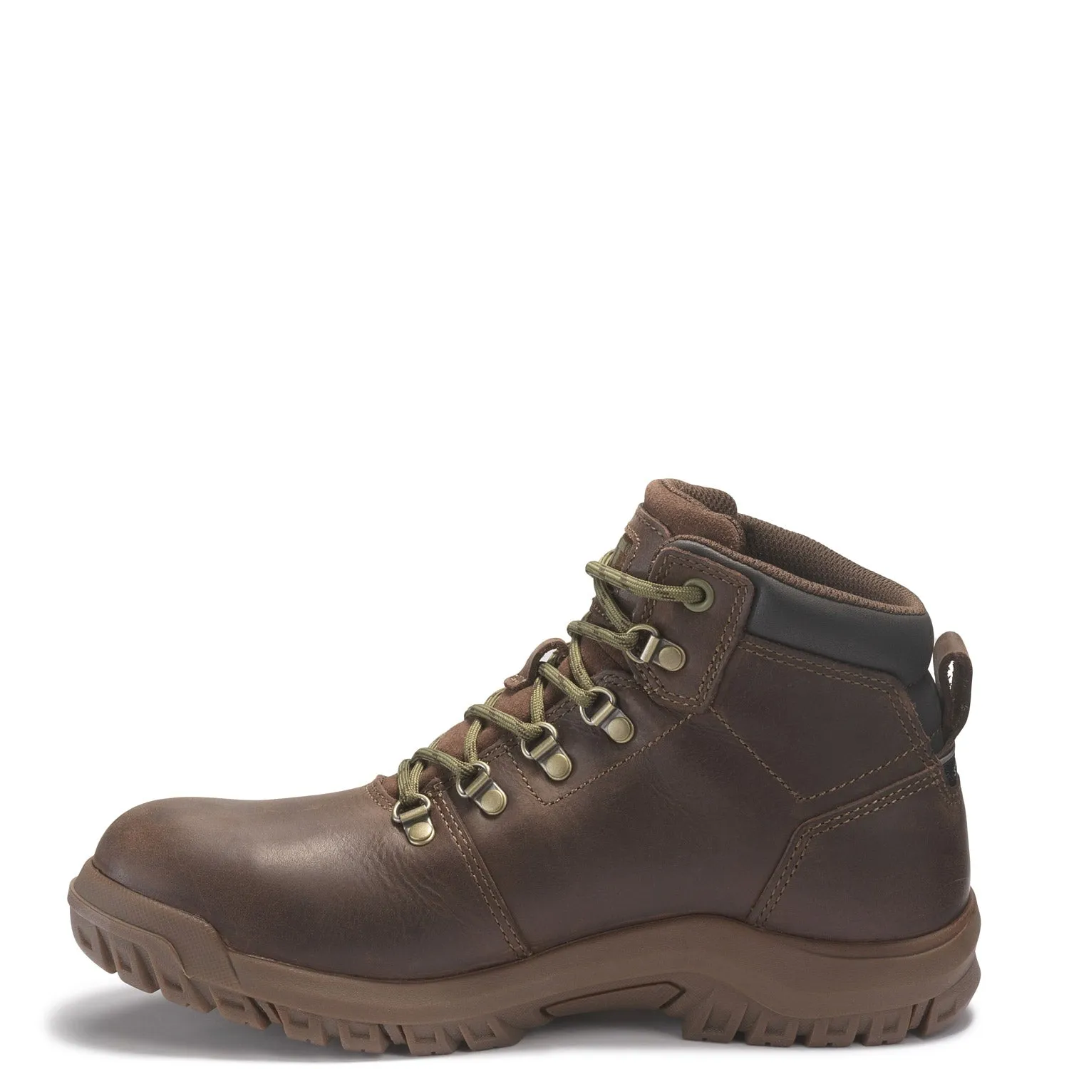 CAT Women's Mae Waterproof Steel Toe Work Boot_Cocoa