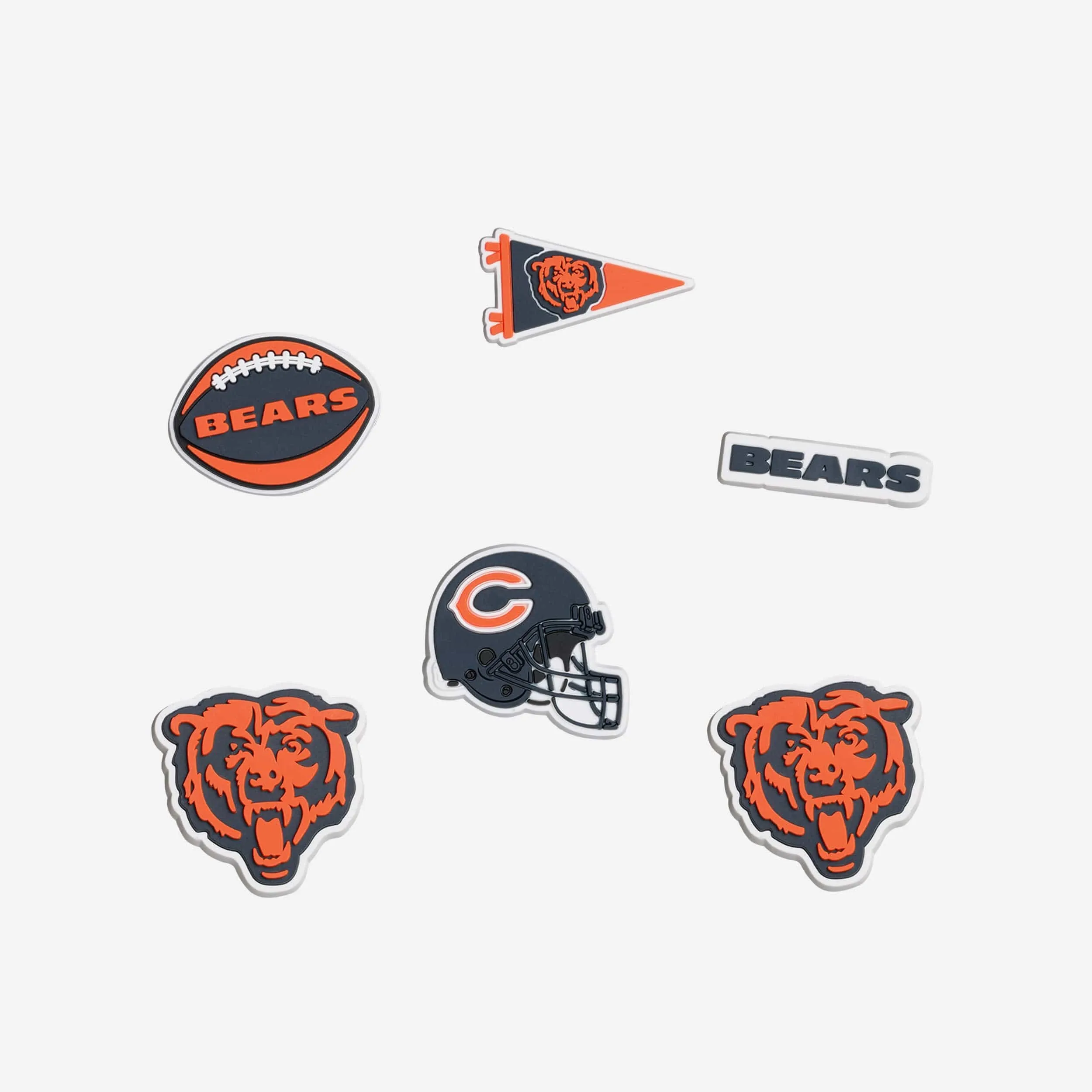 Chicago Bears 6 Pack Team Clog Charms