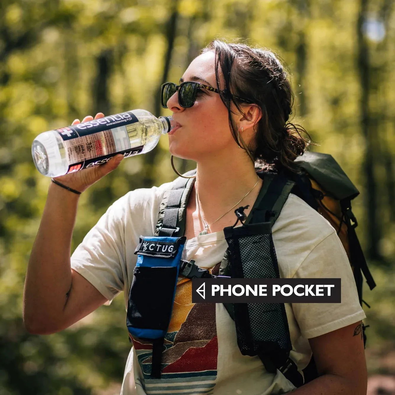 Chicken Tramper - Shoulder Strap Phone Pocket