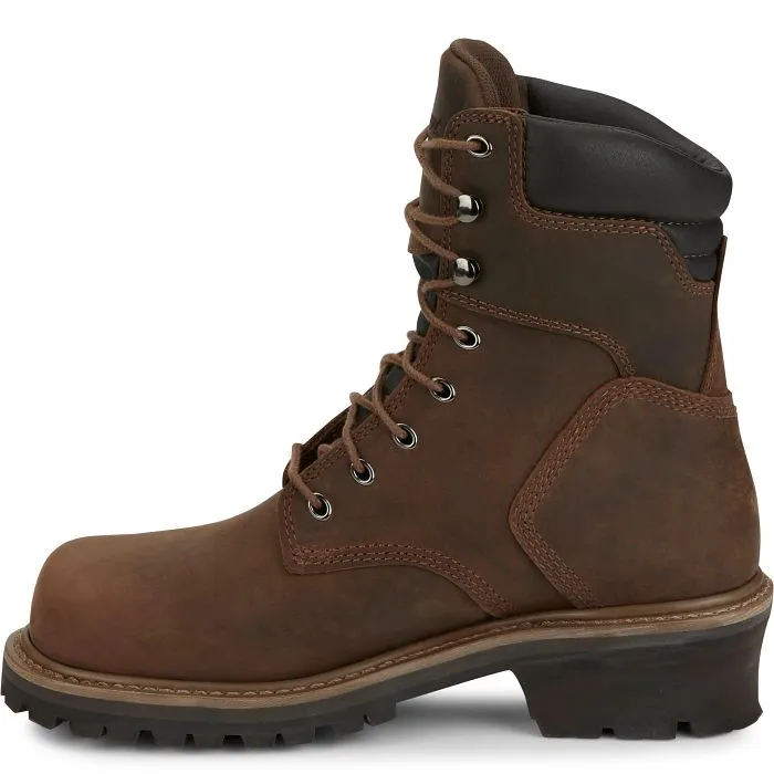 Chippewa Men's Hador 8" Steel Toe Logger Work Boot - 55026