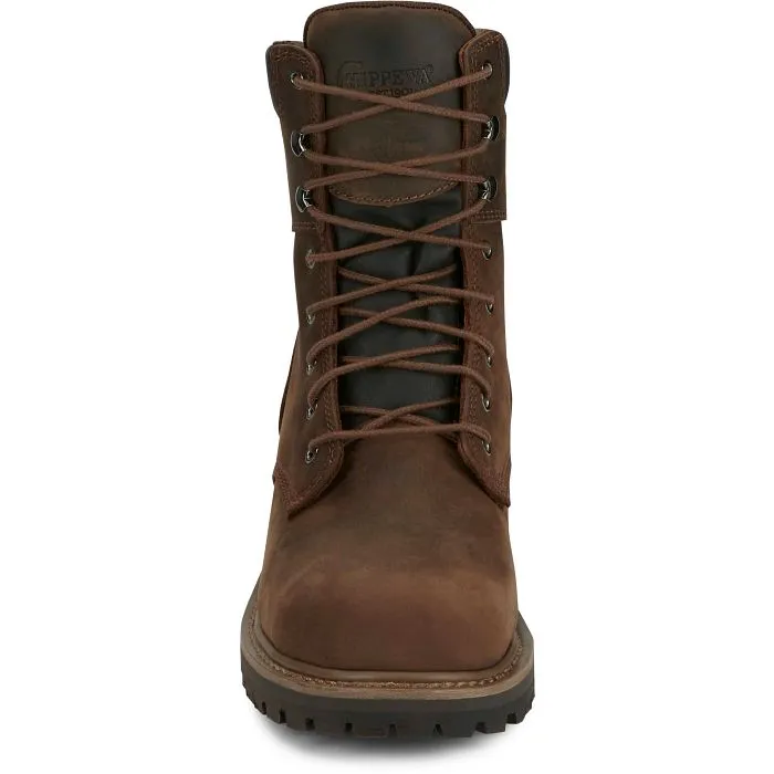 Chippewa Men's Hador 8" Steel Toe Logger Work Boot - 55026