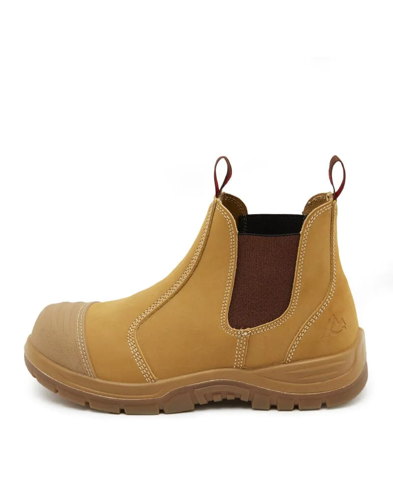 Chippy Elastic Side Safety Boot - Wheat