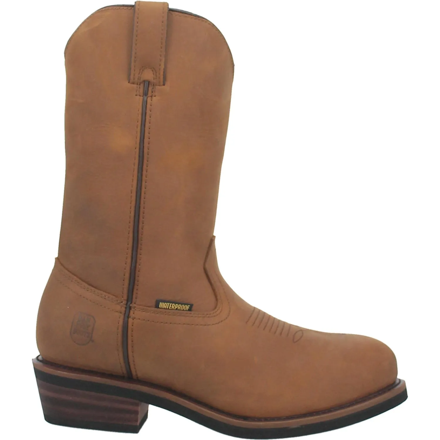 Dan Post Men's Albuquerque Midbrown Waterproof Leather Work Boots DP69681