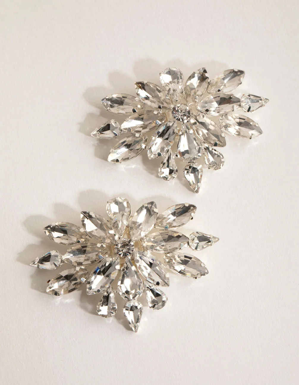 Diamante Brooch Shoe Clip