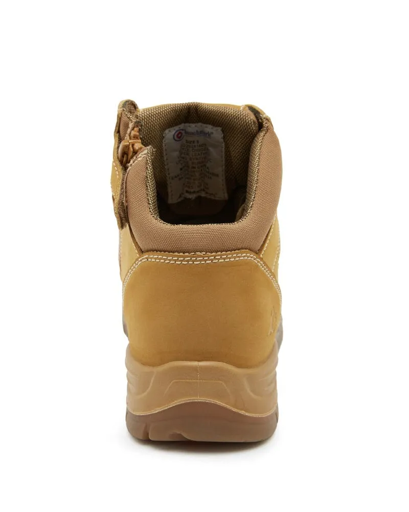 Digger Zip Side Safety Boot - Wheat