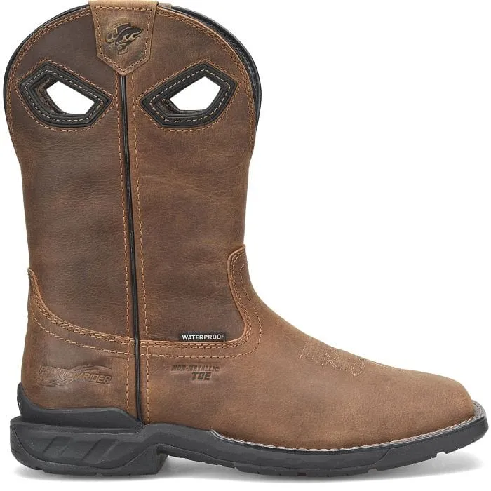 Double H Men's Phantom Rider Zane Brown Waterproof Composite Toe Work Boots DH5367