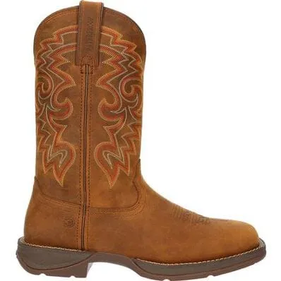 Durango Men's Rebel™ Russet Waterproof Square Toe Western Boots DDB0361