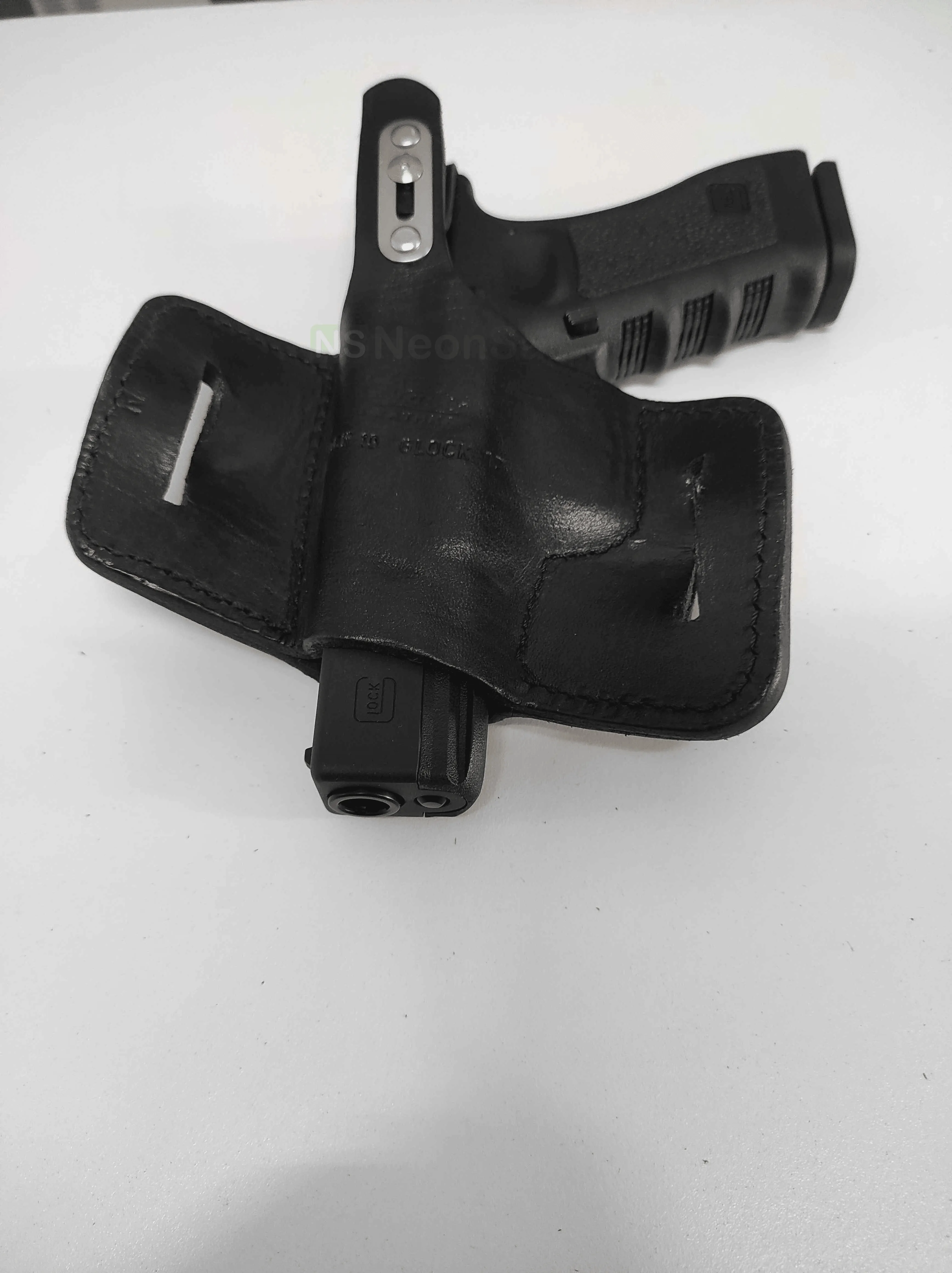 EL PASO HARD LEATHER BIKINI HOLSTER, GLOCK 17/19