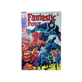 Fantastic Four #82-Black Bolt Inhumans Cover (1969)