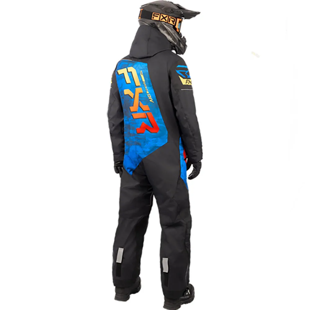 FXR CX Lite Snowmobile Monosuit Dark Blue Haze/Sunset