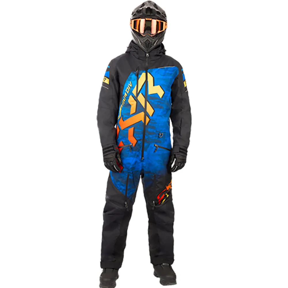 FXR CX Lite Snowmobile Monosuit Dark Blue Haze/Sunset