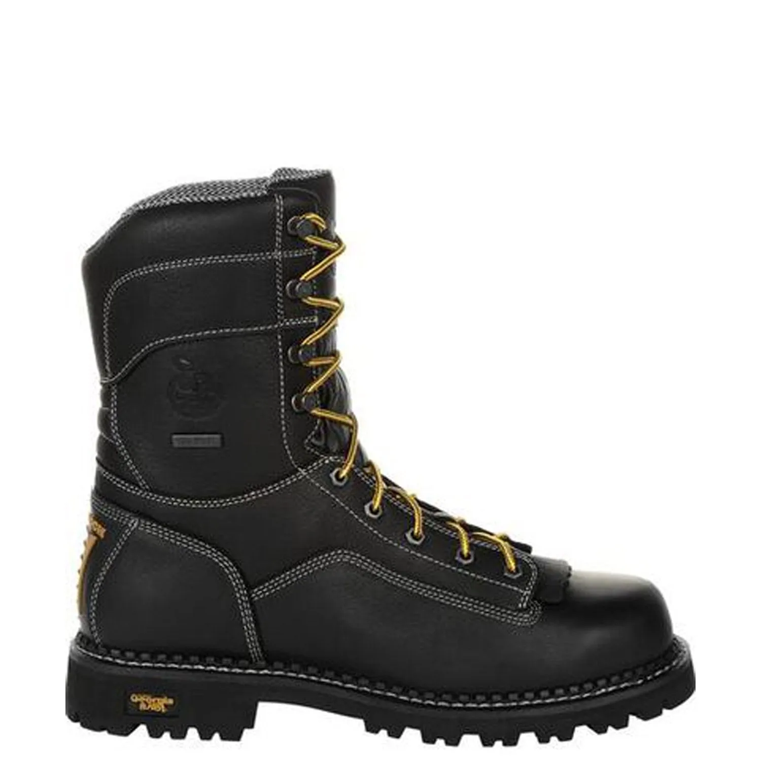 Georgia Boot Men's AMP LT 9" Waterproof EH Low Heel Comp Toe Logger Boot