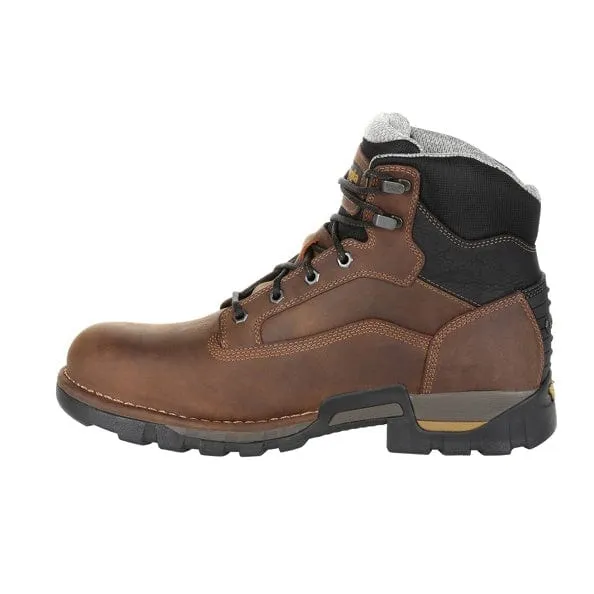 Georgia Boot Men's Eagle One Brown Round Toe Waterproof Work Boot GB00312