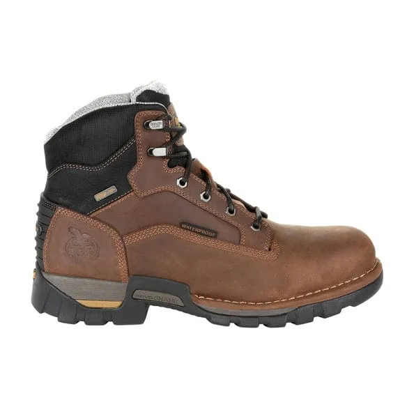 Georgia Boot Men's Eagle One Brown Round Toe Waterproof Work Boot GB00312