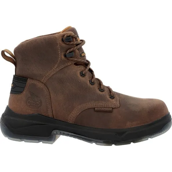 Georgia Boot Men's FLXPoint ULTRA Brown Composite Toe Waterproof Work Boot GB00552