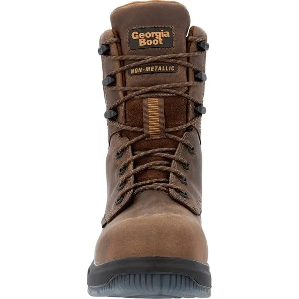 Georgia Boot Men's FLXPoint ULTRA Brown Composite Toe Waterproof Work Boot GB00554