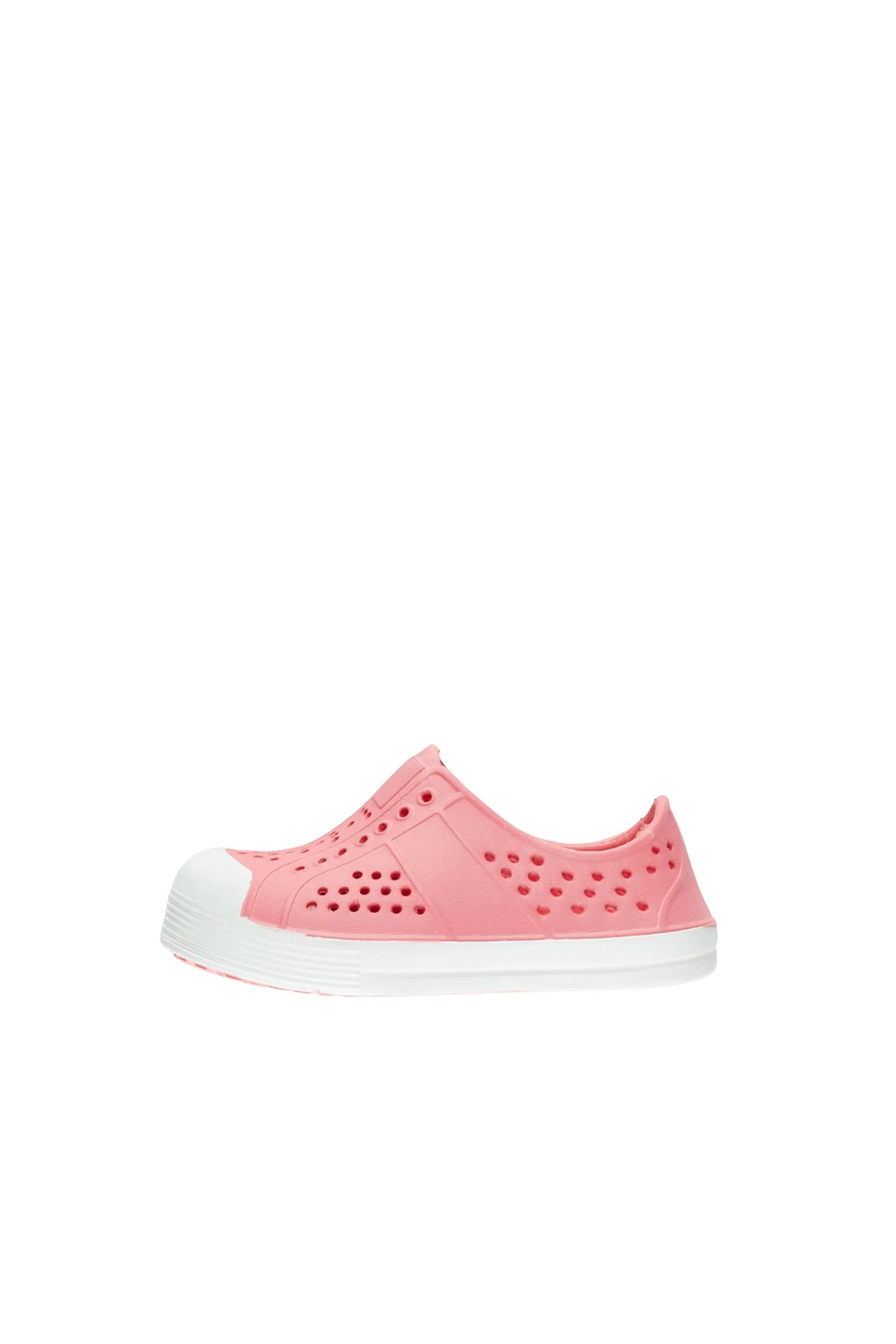 Girls Rioo Toddler Pink Perforated Slip On Clog