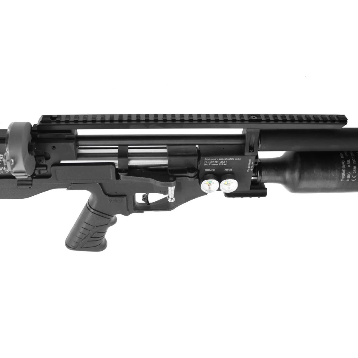 HATSAN FACTOR RC BULLPUP SYNTH PCP RIFLE - .22