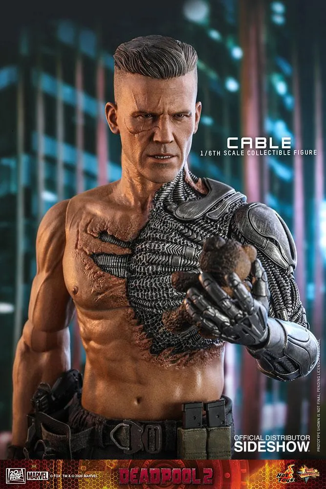 Hot Toys Movie Masterpiece 1/6 Scale Figure - Cable Collector's Edition (Deadpool 2)