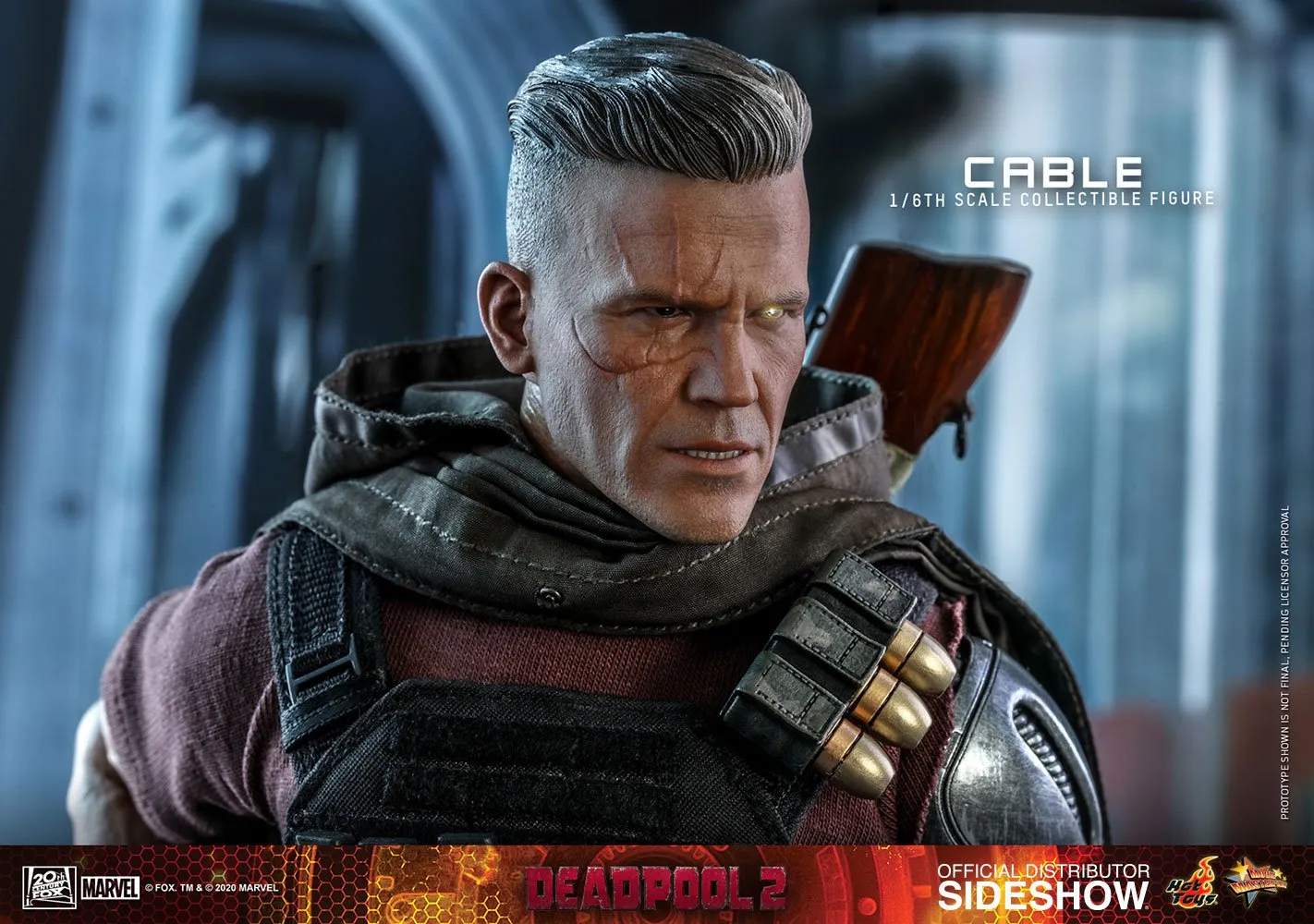 Hot Toys Movie Masterpiece 1/6 Scale Figure - Cable Collector's Edition (Deadpool 2)